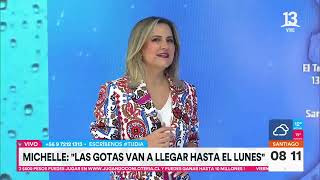 Michelle Adam habla sobre las lluvias del fin de semana | Tu Día | Canal 13