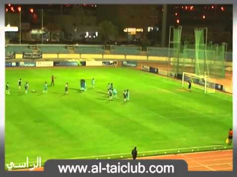 هدف الطائي الاول على الوطني عن طريق اللاعب احمد مطر