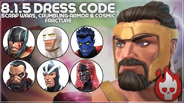 MCOC Act 8.1.5 - Dress Code, Scrap Wars, Crumbling Armor, Cosmic Fracture - Hercules