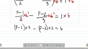 Linear Equations: Example 6 - CSEC Mathematics
