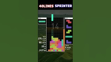 [TETR.IO] SS rank. Just a game of Tetris. 40Lines Sprinter. #209