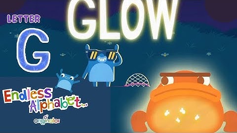 Learn Alphabet Letters with Adorable Monsters in Endless Alphabet A to Z - Letter G, by Originator