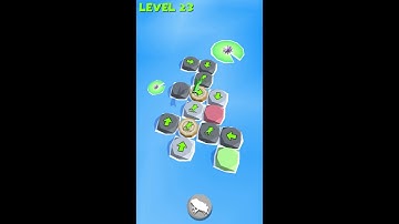 Frog Puzzle. Levels 21 - 25. Walkthrough