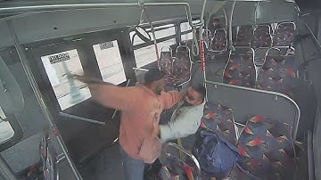 New video shows RTD bus stabbing suspect