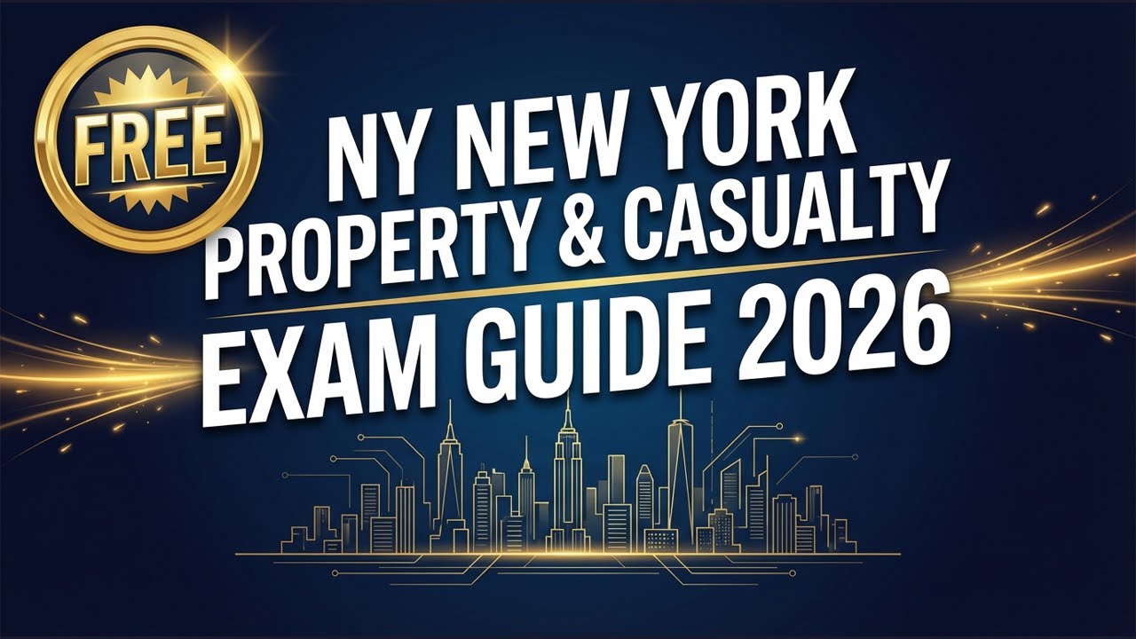 New York P&C Insurance Exam Guide 2026: Pass Your NY Property & Casualty License (FREE)