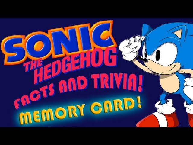 Sonic The Hedgehog: Facts And Trivia