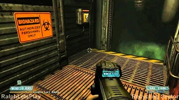 Doom 3 BFG Edition Walkthrough Part 16 - Recycling Sector