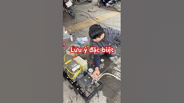 LƯU Ý ĐẶC BIỆT BIỆT KHI SỬ DỤNG MÁY RỬA XE CAO ÁP