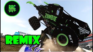 INSANE MONSTER TRUCK BeamNG Drive MONSTER JAM FREESTYLE & CRASHES With RRC Family Gaming! #41