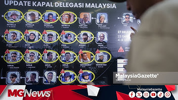 Wajah 17 Rakyat Malaysia Dipercayai Ditahan Israel Ketika Misi Global Sumud Flotilla Ke Gaza
