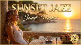 Sunset in Saint-Tropez 🎷 Relaxing Jazz Guitar & French Riviera Ambience: