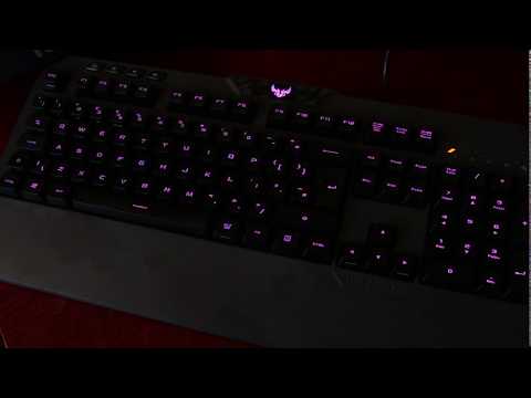 Asus TUF Gaming K5 lighting