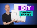 6 ways to make canvas panels
