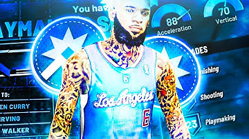 *NEW* BEST PLAYMAKING SHOT CREATOR BUILD IN NBA 2K20! BEST GUARD ON NBA 2K20 🦋