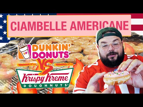 LE CIAMBELLE PIÙ BUONE D’AMERICA - Dunkin’ Donuts vs Krispy Kreme - MochoHF