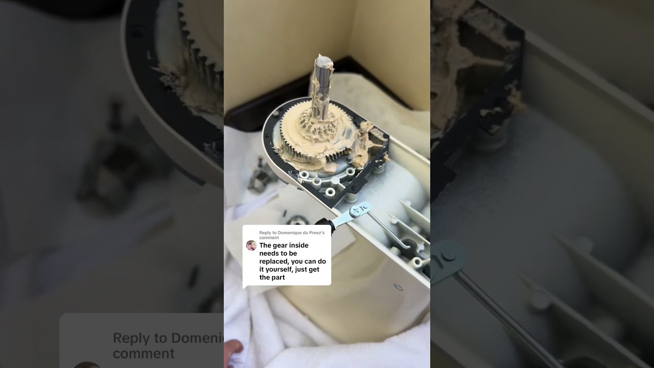 kitchen aid broken/not mixing- solution! - YouTube