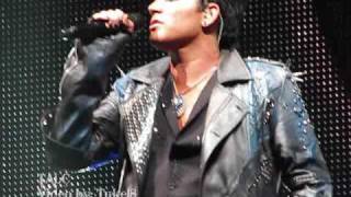 Adam Lambert - Bowie Medley - Newark, NJ - August 9, 2009