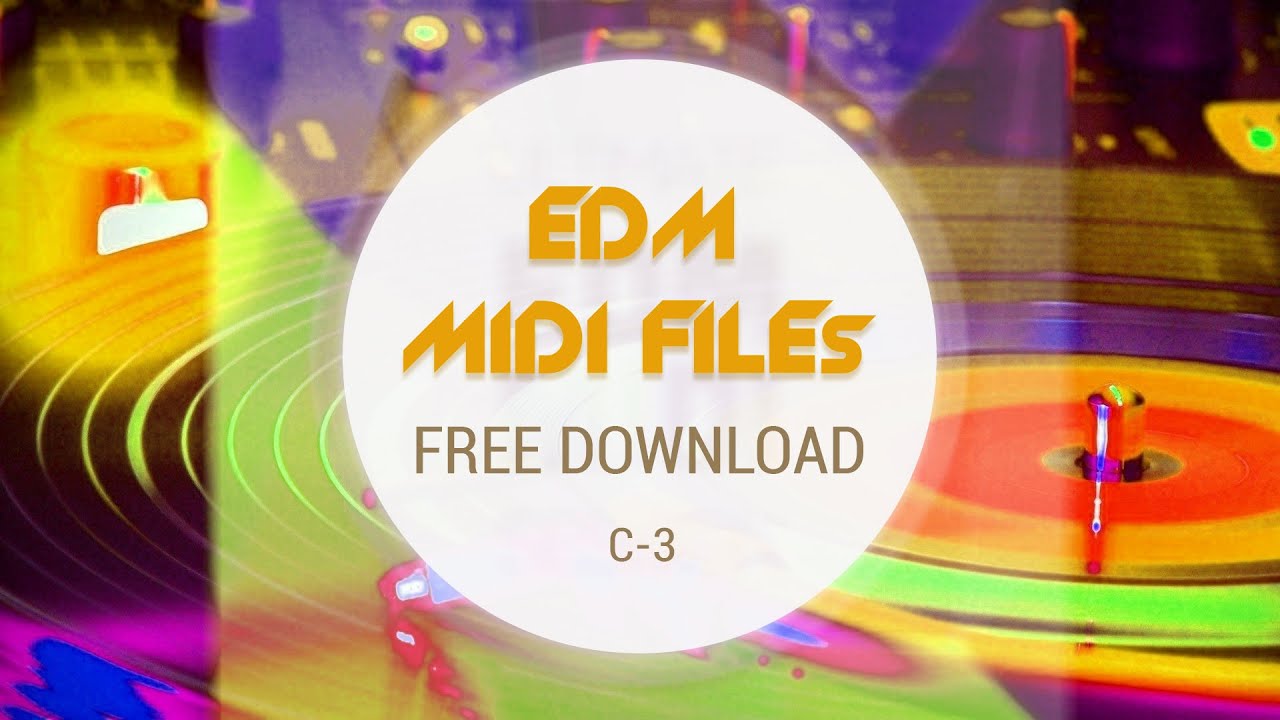 Free edm melodies midi file download (F Minor)