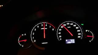 Subaru legacy 2.5 non turbo acceleration  0-120