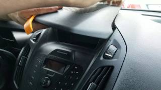 How to Remove Radio / Display from Ford Transit 2015 for Repair.