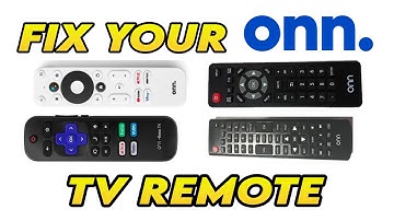 How To Fix Your Onn TV Remote Control That is Not Working