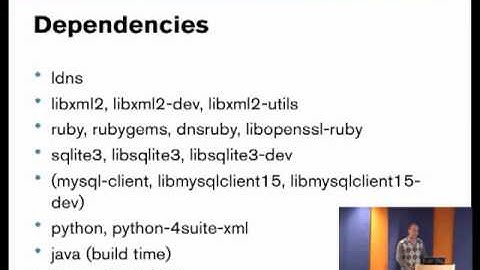 OpenDNSSEC training part 6/9 - OpenDNSSEC installation