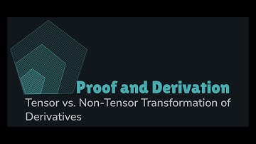 Partial vs Covariant Derivative The Core Difference #audio