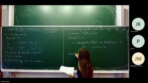 Classical BV cohomology (Eugenia Boffo)