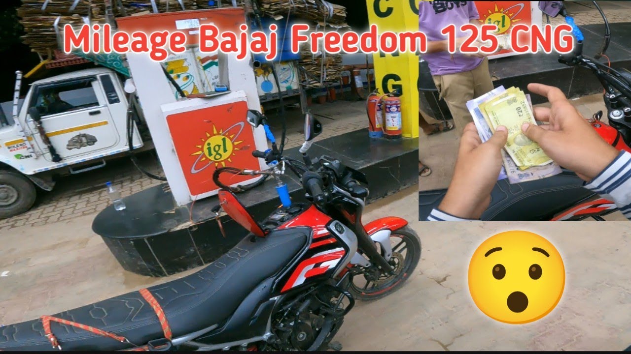 Bajaj Freedom 125 CNG Mileage Test Part-1 || cng bike mileage 