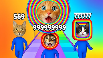 LAYER MAN 3D - ASMR Gameplay Android,iOS Walkthrough Pro Game Mobile (Level Up Layer Head Run) P37