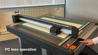 Graphtec flat-bed cutter FCX2000 introduction video