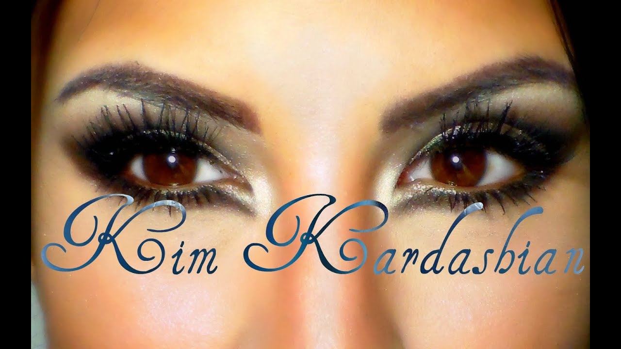 Kim Kardashian inspiracion (ojos) / eyemakeup inspiration