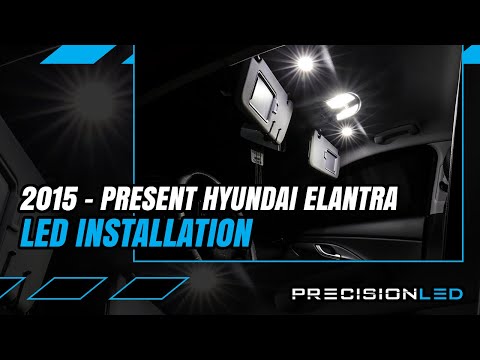 How To Install Hyundai Elantra Hatch LED Interior – 6th Gen | 2015+