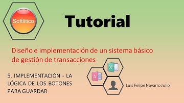 05  Lógica los botones para guardar en los formularios - VBA Excel - Access