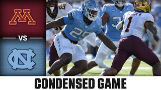 Minnesota vs. North Carolina Condensed Game | 2023 ACC Football