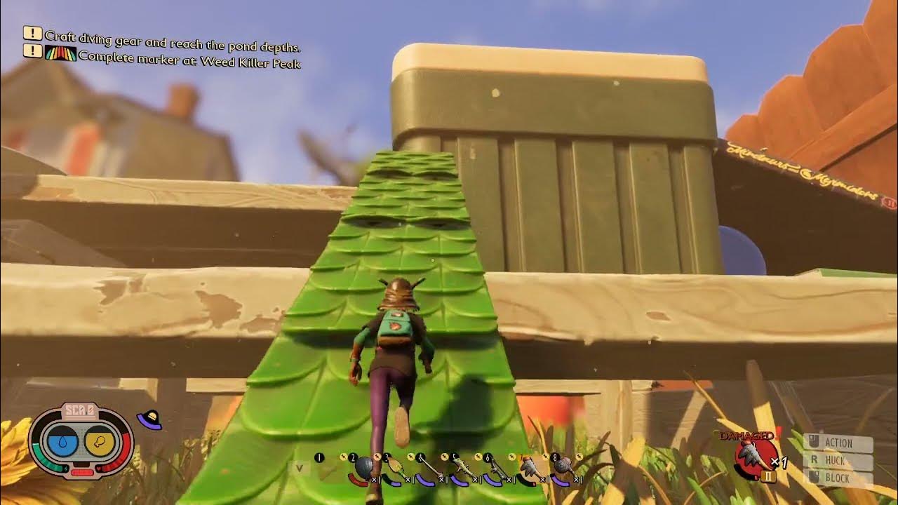 Grounded 19 Heading back to the Picnic Table, and Underneath it