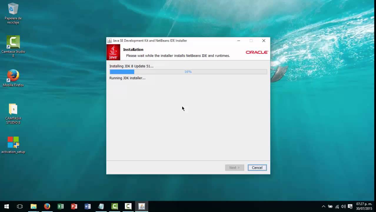 Instalaci n jdk netbeans 8 0 2 windows 10 youtube