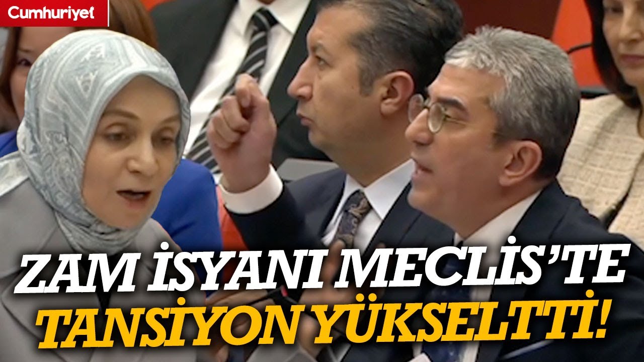Meclis’te zam gerilimi! Günaydın konuştu, AKP sıraları hareketlendi