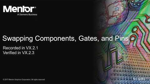 Swapping Components, Gates and Pins in the PCB design