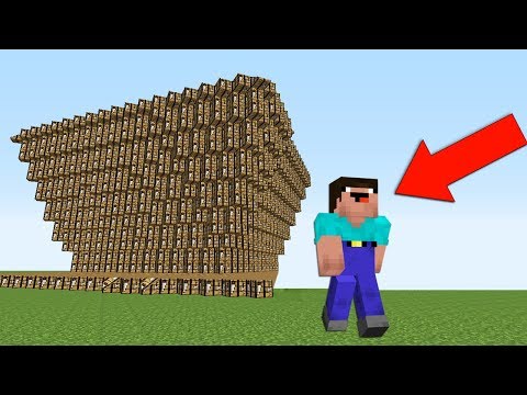 НУБ ПРОТИВ ЦУНАМИ ИЗ ВЕРСТАКОВ В МАЙНКРАФТ КАК ВЫЖИТЬ НУБУ MINECRAFT ТРОЛЛИНГ ЛОВУШКА ЗАЩИТА МУЛЬТИК