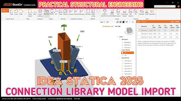 CONNECTION LIBRARY IDEA STATICA V25.1.0.414 @PracticalStructuralEngineering 