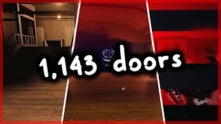 Longest Possible DOORS Game - 1,143 Doors screenshot 5