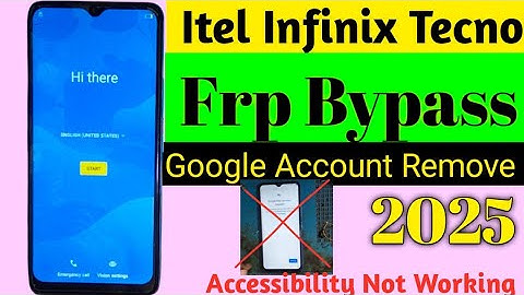 Itel Vision 3 Frp Bypass 2025 || Itel Tecno Infinix Android 14 Frp Bypass