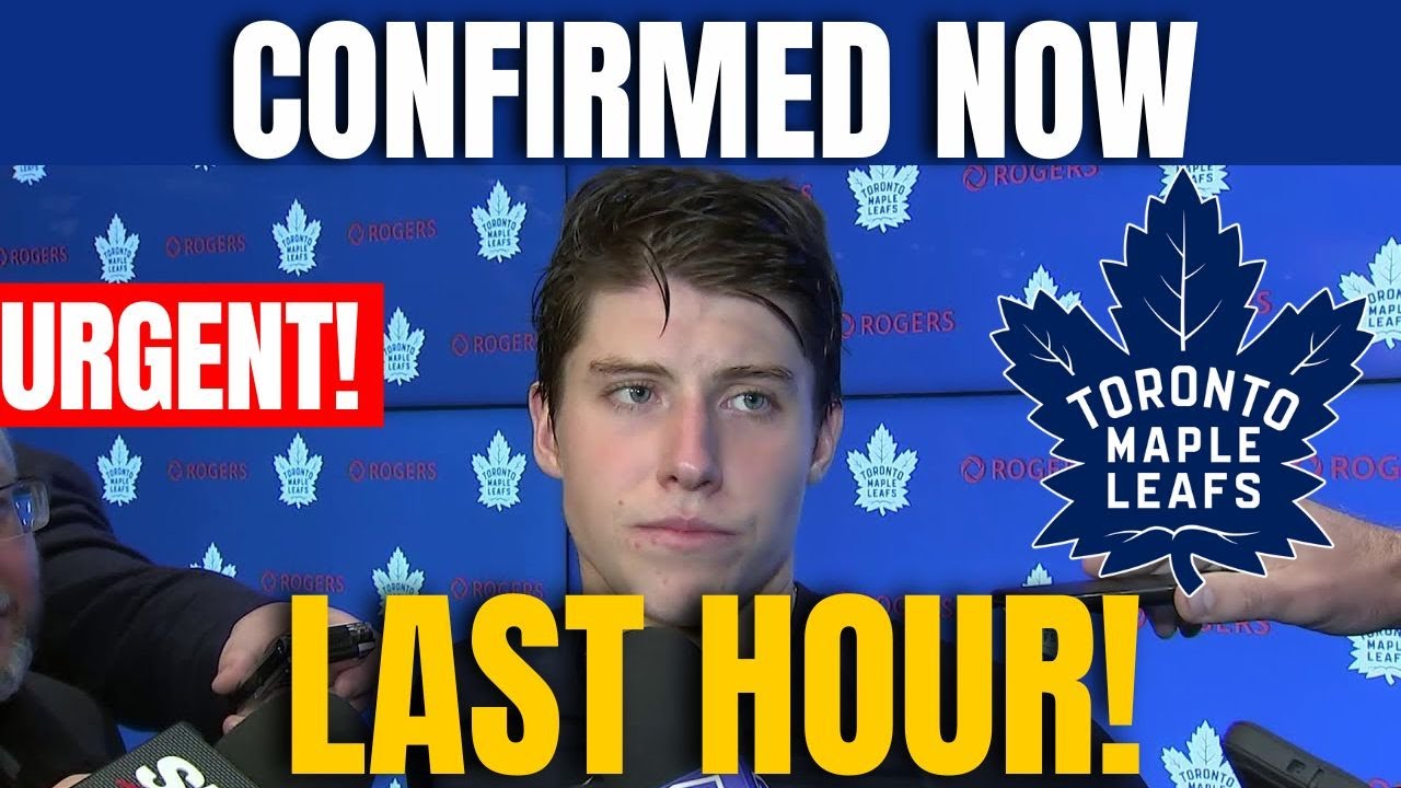 BOMB NOW! SURPRISED THE FANS! TORONTO MAPLE NEWS TODAY! NHL NEWS - YouTube