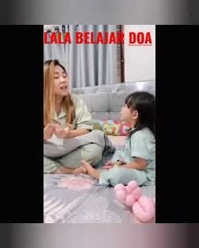 Queen Lala belajar doa