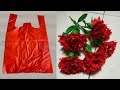 Tutorial Cara Membuat Bunga Anyelir dari plastik kresek | Carnation flower from Plastic Bag