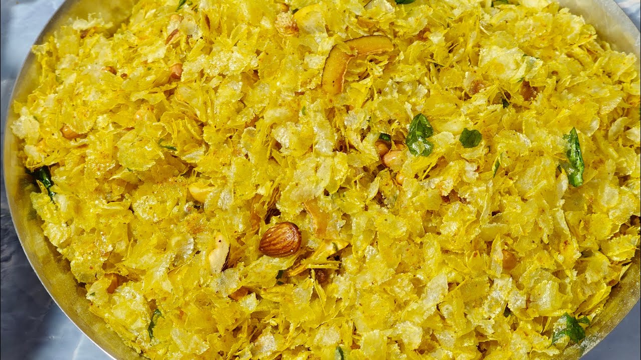 चटपटा स्नैक – पोहा नमकीन #pohanamkeen #theartisanoven 