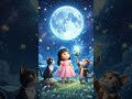Why Does the Moon Follow Us? 🌙✨  #shorts #scienceforkids #animation  #cat #princess #funny #cute