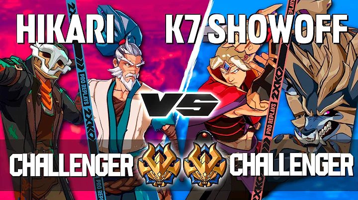 2XKO ▰ HIKARI (Yasuo-Ekko) vs K7 SHOWOFF (Yasuo-Warwick) ▰ 2XKO Pro level replays