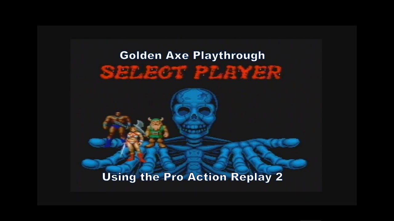 Golden Axe Tyris Flare Playthrough using the Megadrive's Pro Action